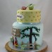 Peter Rabbit Baby 2 tier Cake (D,V)